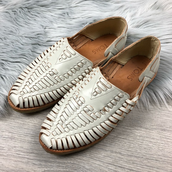 toms leather huaraches sandals